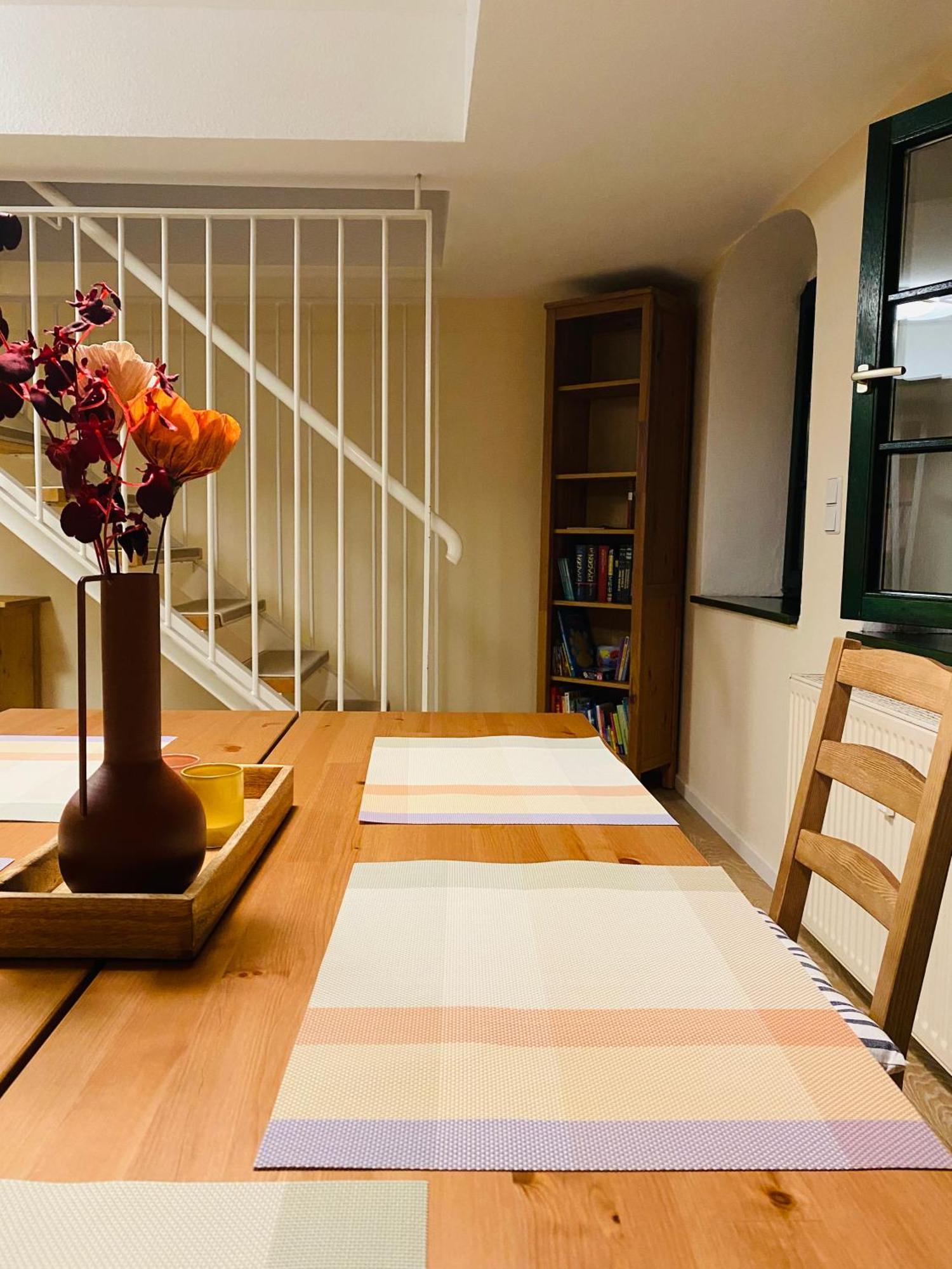 Gemütliche Wohnung am Engelserker Pirna Exterior foto